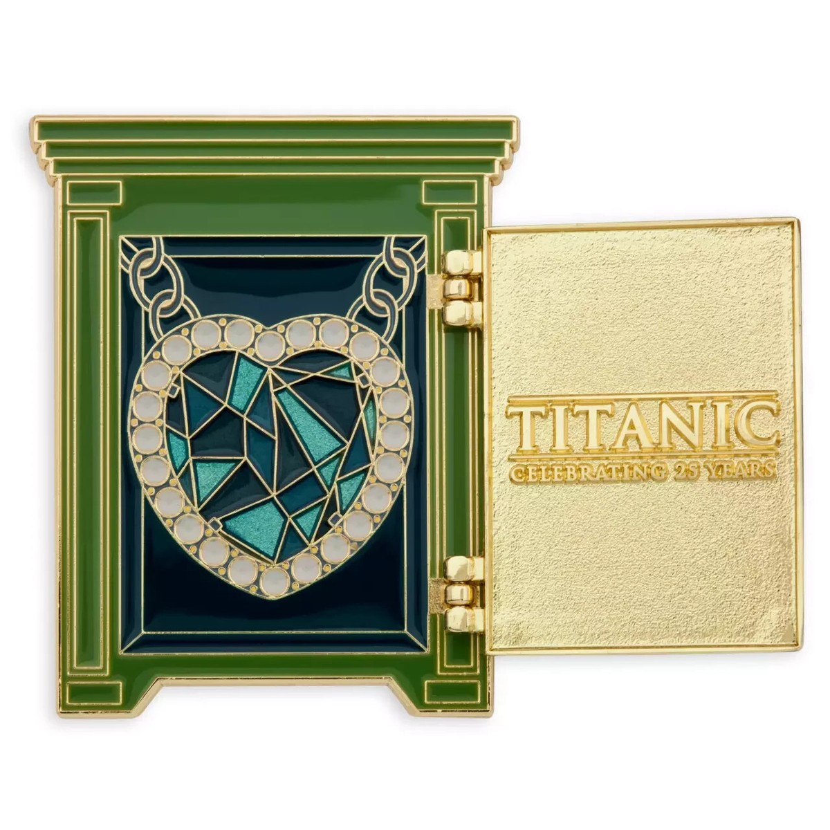 Disney Titanic 25th Anniversary Heart of the Ocean Locket Safe