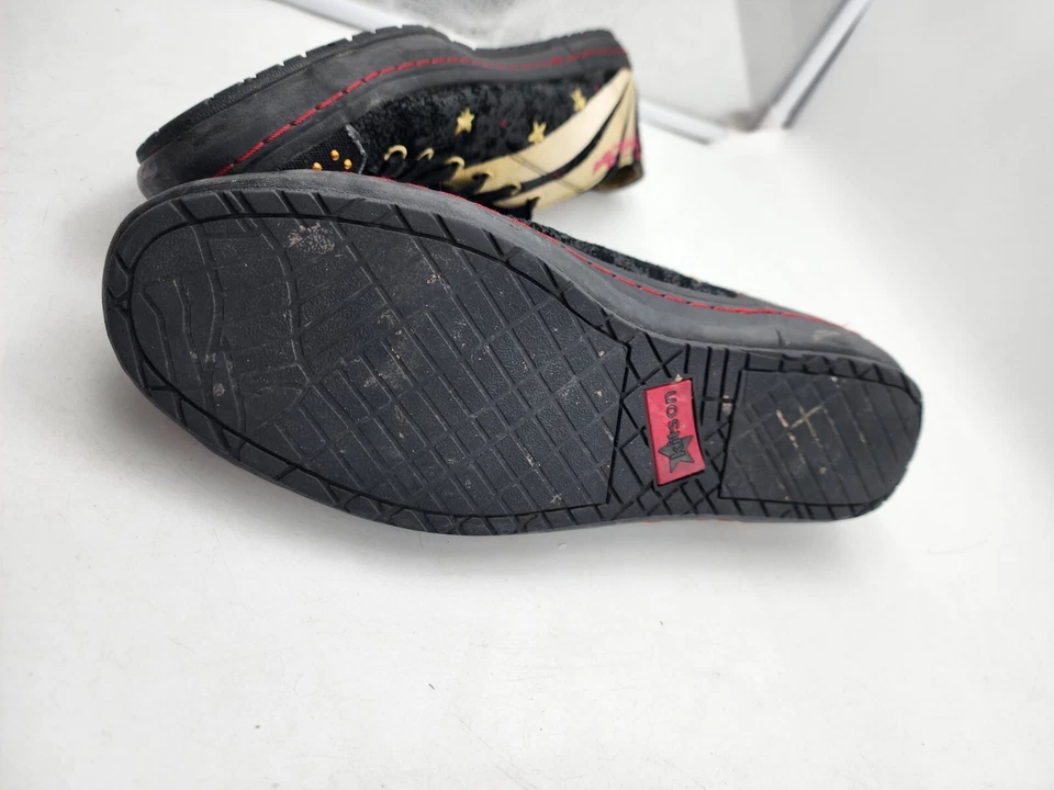 Kitson LA City Of The Stars Tenis con cordones Zapatos deportivos ~ Parte superior de cuero ~ 9,5 Foto 3 de 4