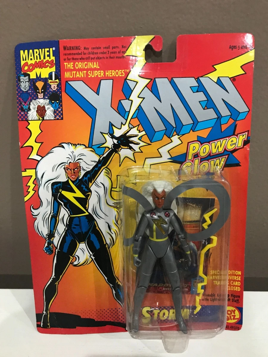 Vintage Marvel STORM X Men ToyBiz Action Figure 1993 Silver