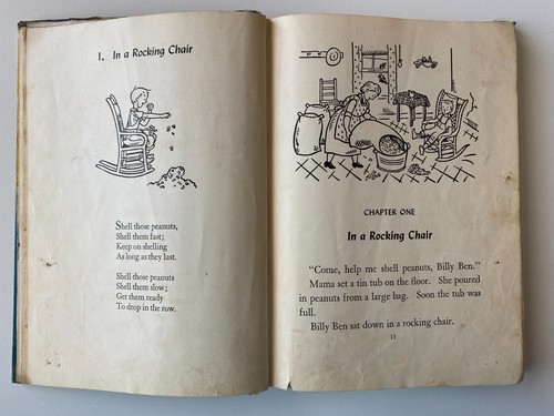 PEANUTS FOR BILLY BEN~Lois Lenski~ROUNDABOUT AMERICA~1952 2nd~EX-LIB HC~Virginia - Picture 8 of 10
