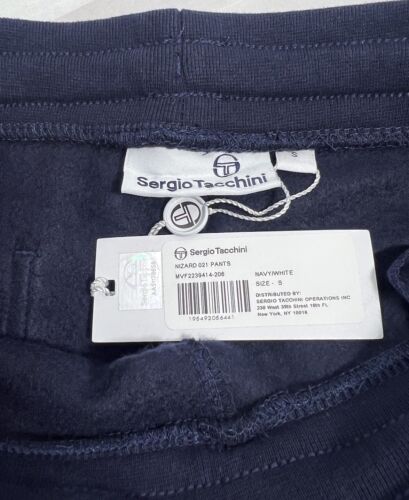 Sergio Tacchini Men's Sweatpants Joggers, Navy Small NWT - Picture 3 of 5