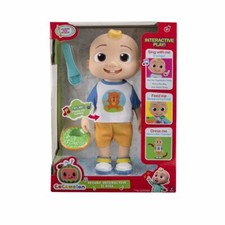 Cocomelon DELUXE INTERACTIVE JJ DOLL Feed Dress Sing With Me VEGETABLES SONG New