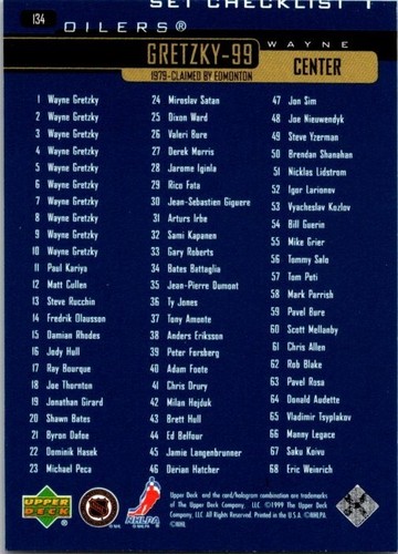 1999-00 Upper Deck Gold Reserve Base --- U-Pick --- Complete Your Set HOF 1-109 - Picture 31 of 33