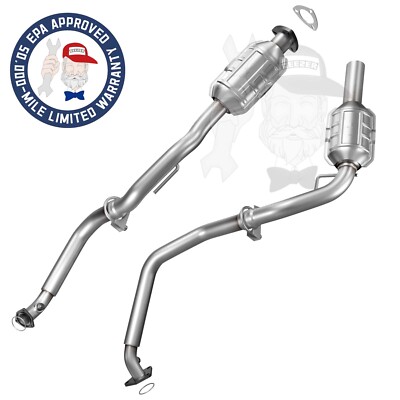 2x Catalytic Converter for 2003-2005 Chevrolet Express 2500/3500 4.8L/6.0L EPA