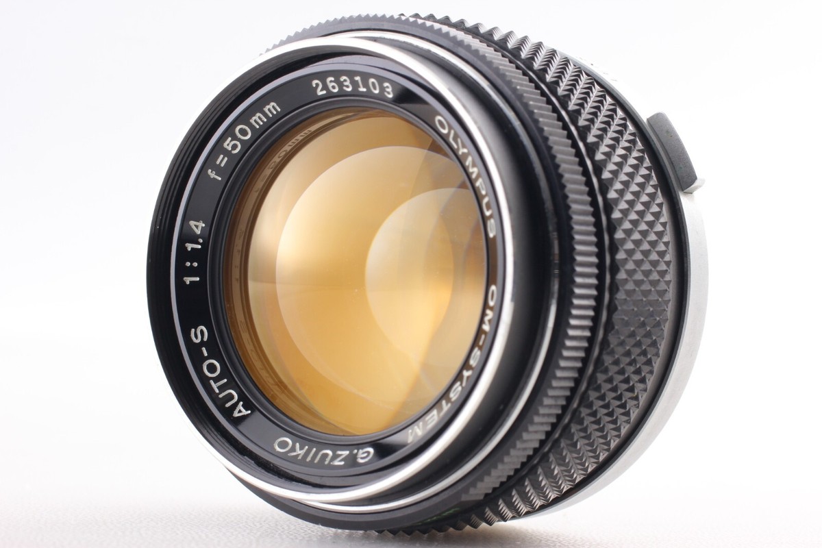 Mint ] Olympus OM-1 SLR Silver Body G.Zuiko Auto-s 50mm F1.4 Lens