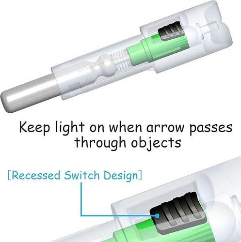 6PCS Lighted Nocks Universal Fit for Crossbow Bolts with .285”/.297”/.300”/.305” - Picture 14 of 24