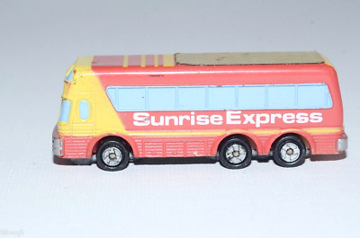 Micro Machines Sunrise Express 1990 hat noch Dachaufkleber