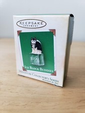 Husky Pup Ice Block Buddies 2004 Keepsake Ornament Miniature Collector s Series