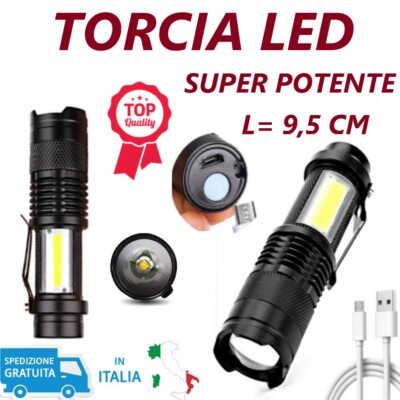 Torcia led cree ricaricabile | Acquisti Online su