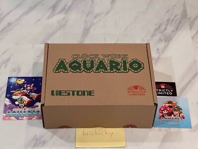 Clockwork Aquario Collector's Edition (PS5) NEW SEALED W/CARD, MINT, RARE SLG!