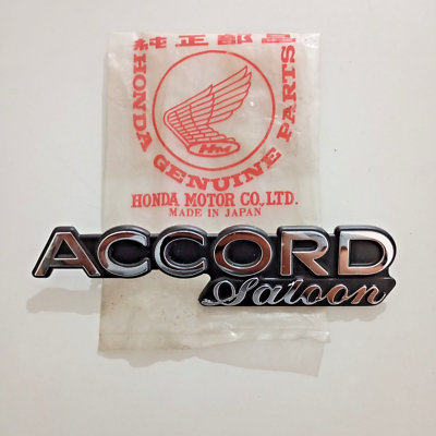希少　マーク・シンボル1982~83 87370-672-010 Fits For Honda Accord 4 door 1981-1985 Saloon Rear