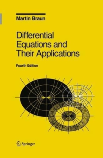 Martin Braun Differential Equations and Their Applications (Copertina rigida)