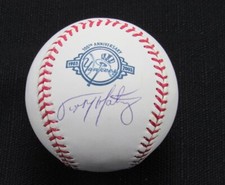 Tippy Martinez Signed/Auto Yankees 100th OML Baseball JSA  187009