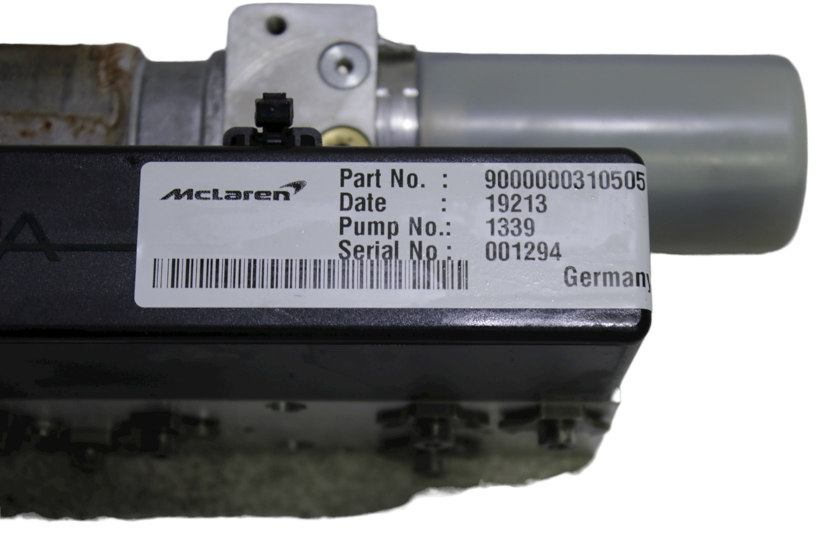 McLaren MP4-12C 650S Spider Convertible Roof Hydraulic Pump OEM 2013 - 2017