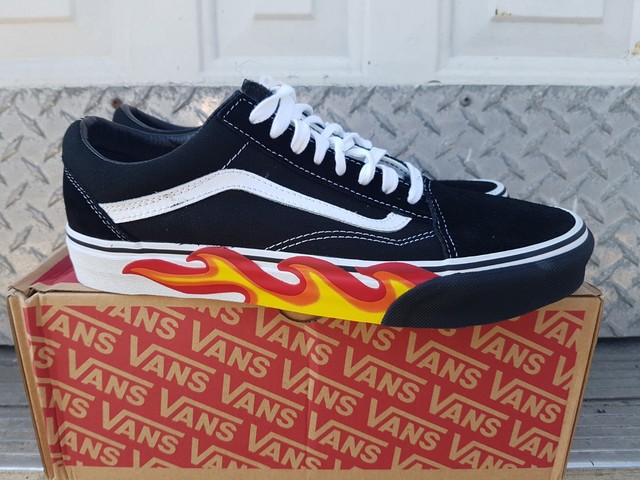 flame cut out old skool