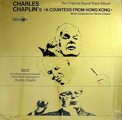 A COUNTESS FROM HONG KONG (SOUNDTRACK) CHARLES CHAPLIN-SOPHIA LOREN-SEALED