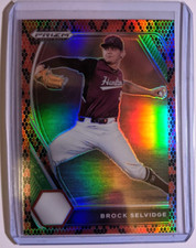 2021 PRIZM DRAFT PICKS SNAKE SKIN PRIZM BROCK SELVIDGE 25/25