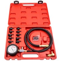 ÖLdrucktester ÖLdruckprüFer ÖLdruck Tester Manometer 0-10 Bar Adapter