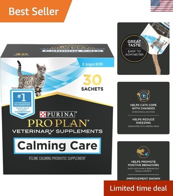 Calming Support for Cats - Purina Pro Plan Veterinarian-Recommended Supplements