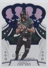 2020 Panini Chronicles Draft Picks Crown Royale Mirror Blue Cole McDonald he4