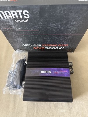 Marts Digital MXB3000W Mono 3000W RMS Bass Amplifier - PRV & Brazil Style Amp!