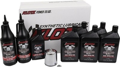 Klotz Premium Complete Synthetic Engine Oil Change 5qt Harley Evolution Big Twin