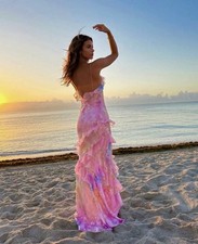 Authentic LoveShackFancy Rialto Candy Sparkle Floral Dress Size 0, 2, And 4