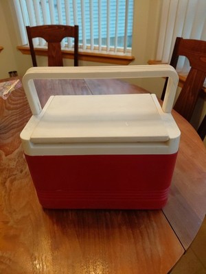 Igloo Legend 6 vintage '90s Red White personal Cooler