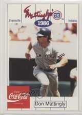 1991 Coca-Cola Mattingly's 23 Don Mattingly #10 1h1