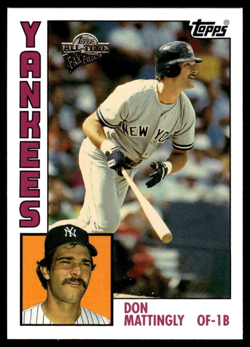 2004 Topps All-Time Fan Favorites #10 Don Mattingly Yankees NM-MT ID:53 ID:53099