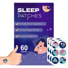 RAAYAM Sleep Patches, 60 Pack Upgraded Sleep Patches for Adults, Made of All-Nat
