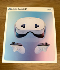 Meta Quest 3S 128 GB VR-Headset, Controllern, Top Tasche, USB-C, 3 Meter Kabel