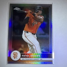 2026 Topps Series 1 Rafael Devers Flagship Exclusive Chrome Refractor #42 Giants