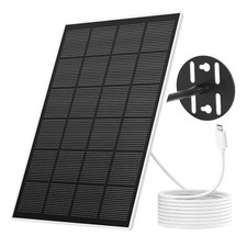 Solar Panel for Bird Feeder Camera only, Type-C Charger, IP65 Waterproof for