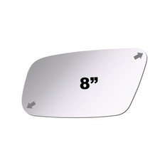 S-685R Mirror Glass for 99-05 Audi A4 A6 A8 S4 S6 S8 Passenger Side