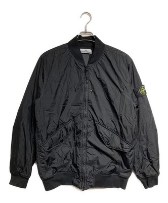 STONE ISLAND/ GARMENT DYED CRINKLE REPS R-NY WITH PRIMALOFT-TC Black Size: M