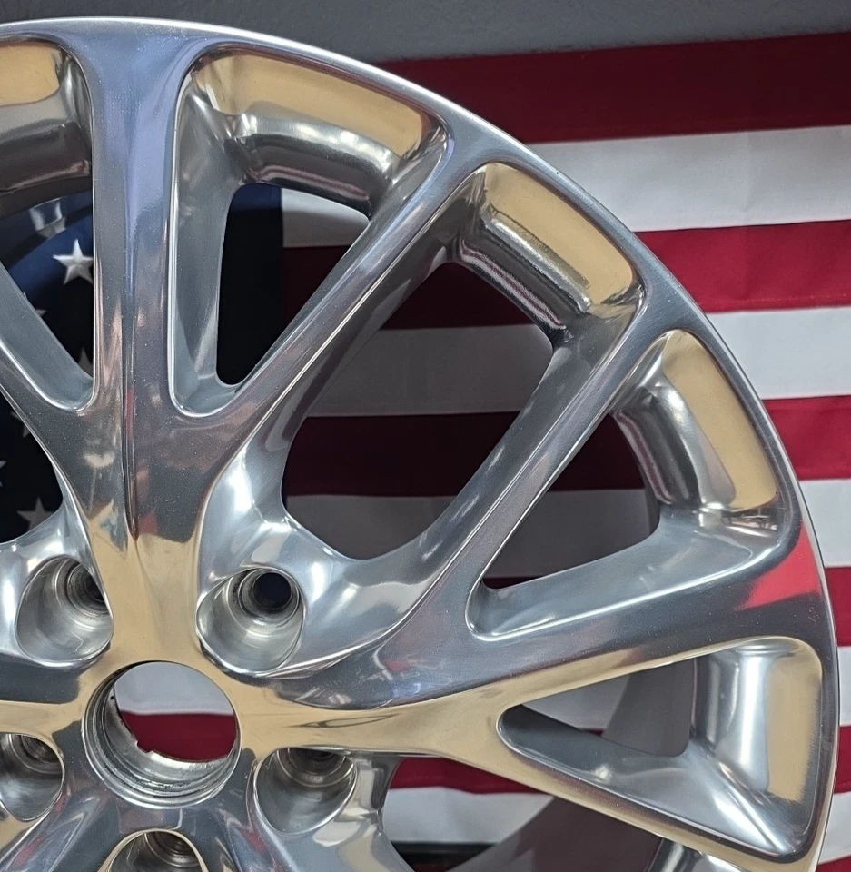 Llanta Dodge Durango 2014-2018 20x8 OEM original de fábrica 1XC19TRMAA 2589 P Foto 3 de 4