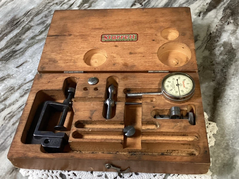 Vintage Starrett Machinists Tool Box