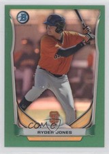 2014 Bowman Prospects Chrome Green Refractor 27/75 Ryder Jones #BCP53 y0i