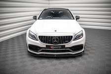 Street+ Spoilerlippe Front Ansatz V.3 passend f&uuml;r Mercedes-AMG C63 Coupe AMG Aer