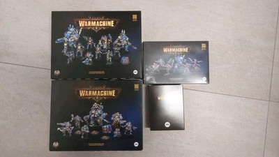Warmachine Cygnar Gravediggers Boxen Ovp Und Extra Airdrops (SFG Exclusive)
