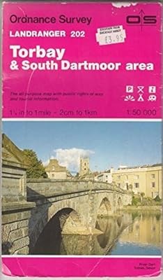 Torbay and South Dartmoor Area - Ordnance Survey Landranger Maps 202, Ordnance S