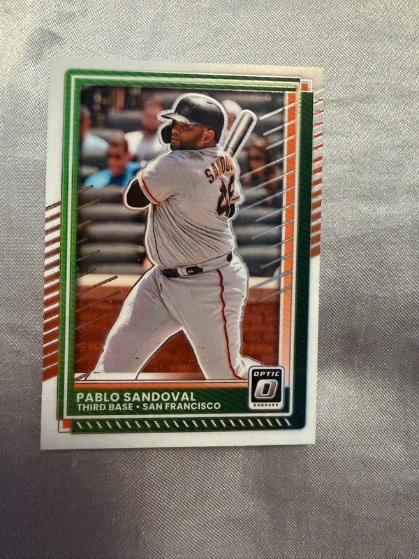 2025 Panini Donruss - Optic Pablo Sandoval #95