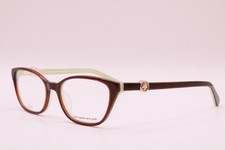 NEW KATE SPADE NEW YORK EMMALEE 09Q BROWN GREEN GOLD AUTHENTIC EYEGLASSES 51-16