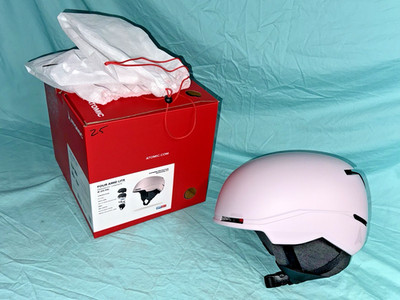   2026 NEW! Atomic FOUR Amid Lite Ski Snowboard Helmet Medium Concrete 55-59cm