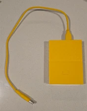 WD 4TB Yellow Passport Portable External Hard Drive USB 3.0 Western Digital