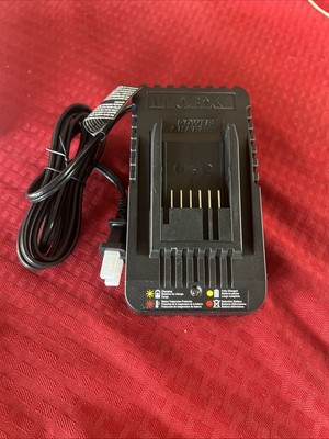 Genuine  WORX WA3881   20V Li-ion Rapid Battery FAST Charger  OPEN BOX - NEW