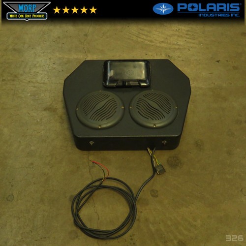 2011 POLARIS RZR XP 900 FROGHEAD INDUSTRIES STEREO OVERHEAD SPEAKER UNIT