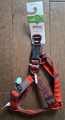Petco NWT Harness Small 14-24'' Chest New Red Step-In Dog