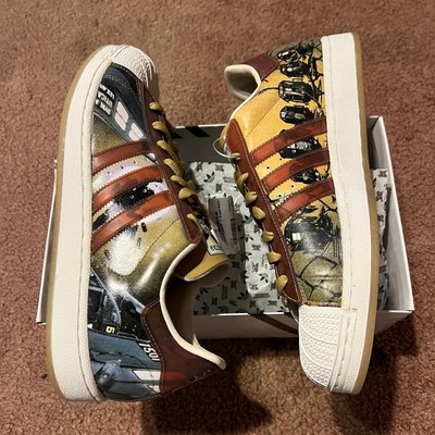 2005 ADIDAS 35th ANNIVERSARY SUPERSTAR 1 EXPRESS LEE QUINONES US11